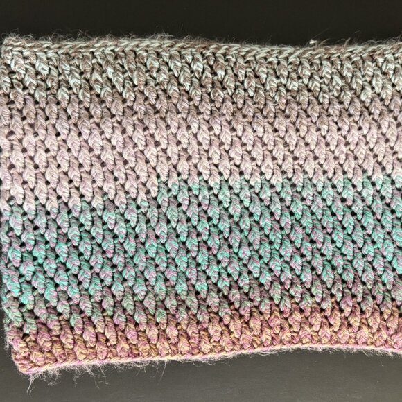 Lavender Crochet Cowl - Picture 2 of 2